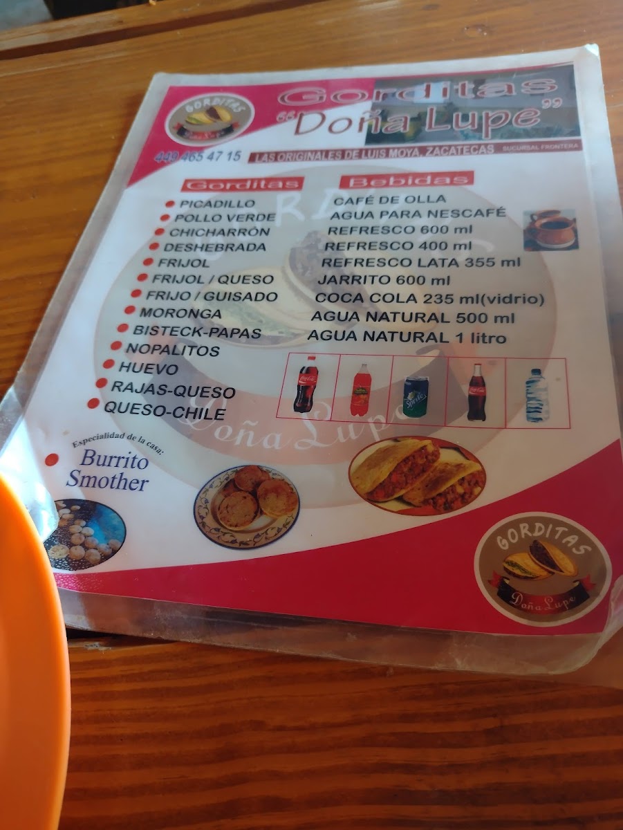 Doña Lupe Menu - Image 2